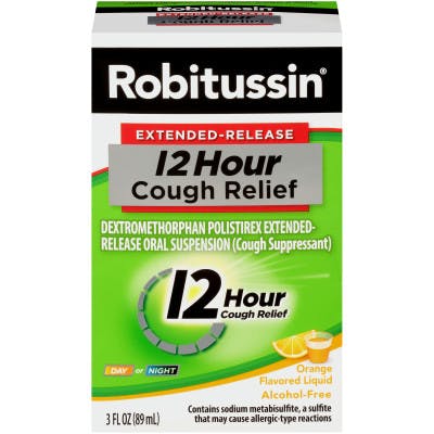 Robitussin Hour Extended Cough Relief Orange Sientetebien