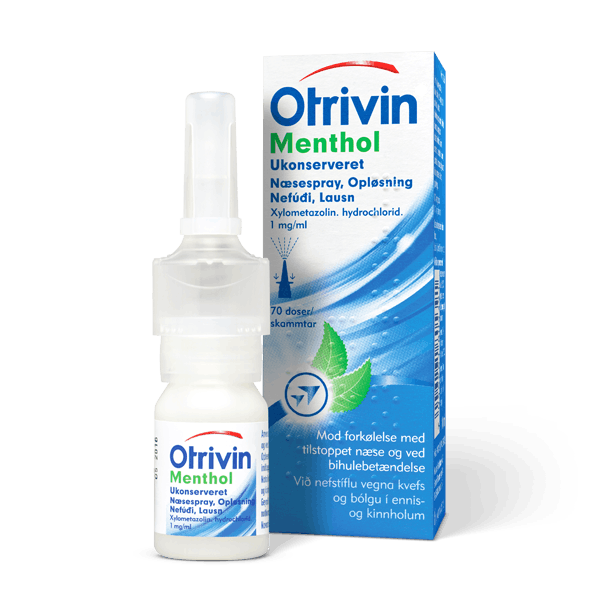 Otrivin Menthol Næsespray Otrivin Menthol Næsespray
