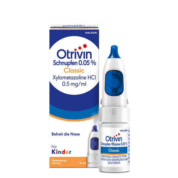 Ein Fläschen Otrivin Schnupfen 0.05%