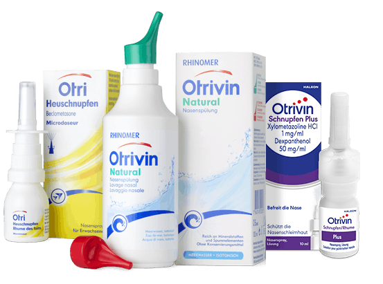 Finden Sie das für Sie passende Otrivin-Produkt