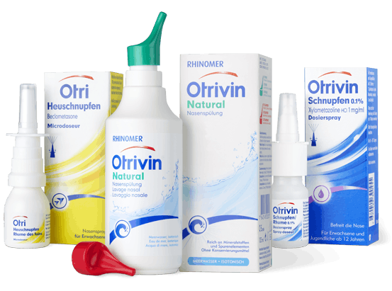 Finden Sie das für Sie passende Otrivin-Produkt