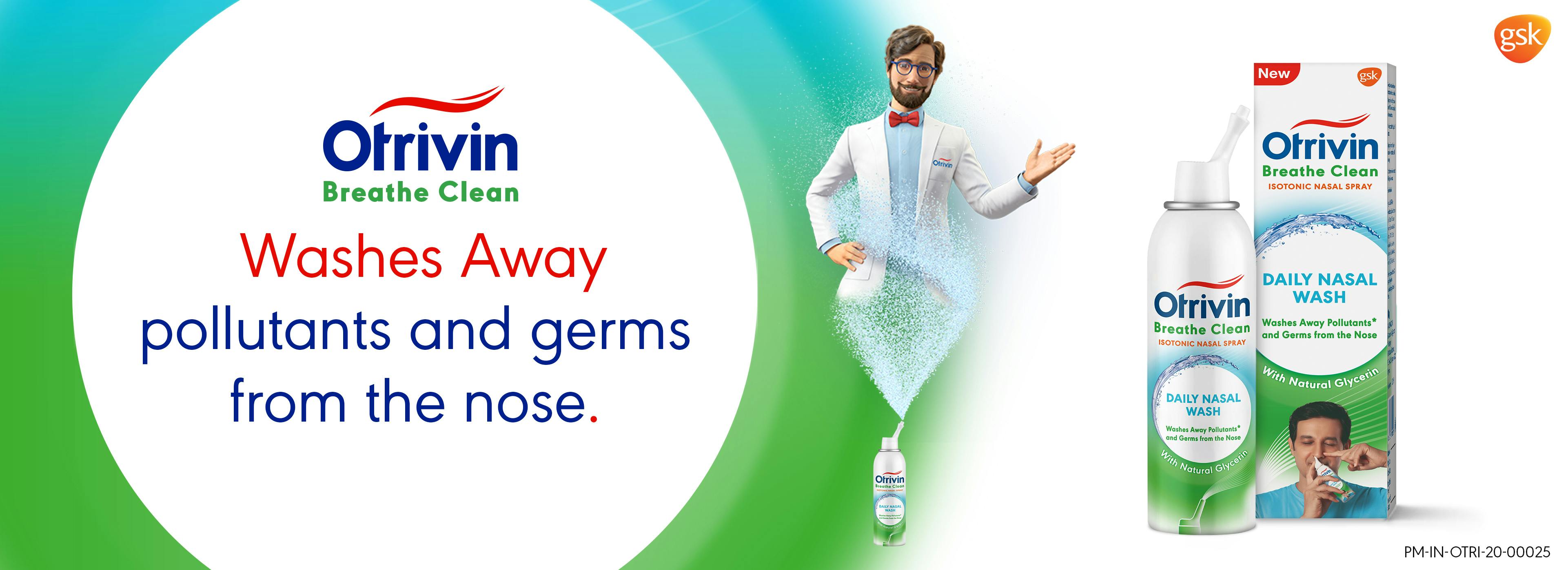 Otrivin Nasal Decongestant Spray Otrivin India   Homepage Banner 3843x1398 