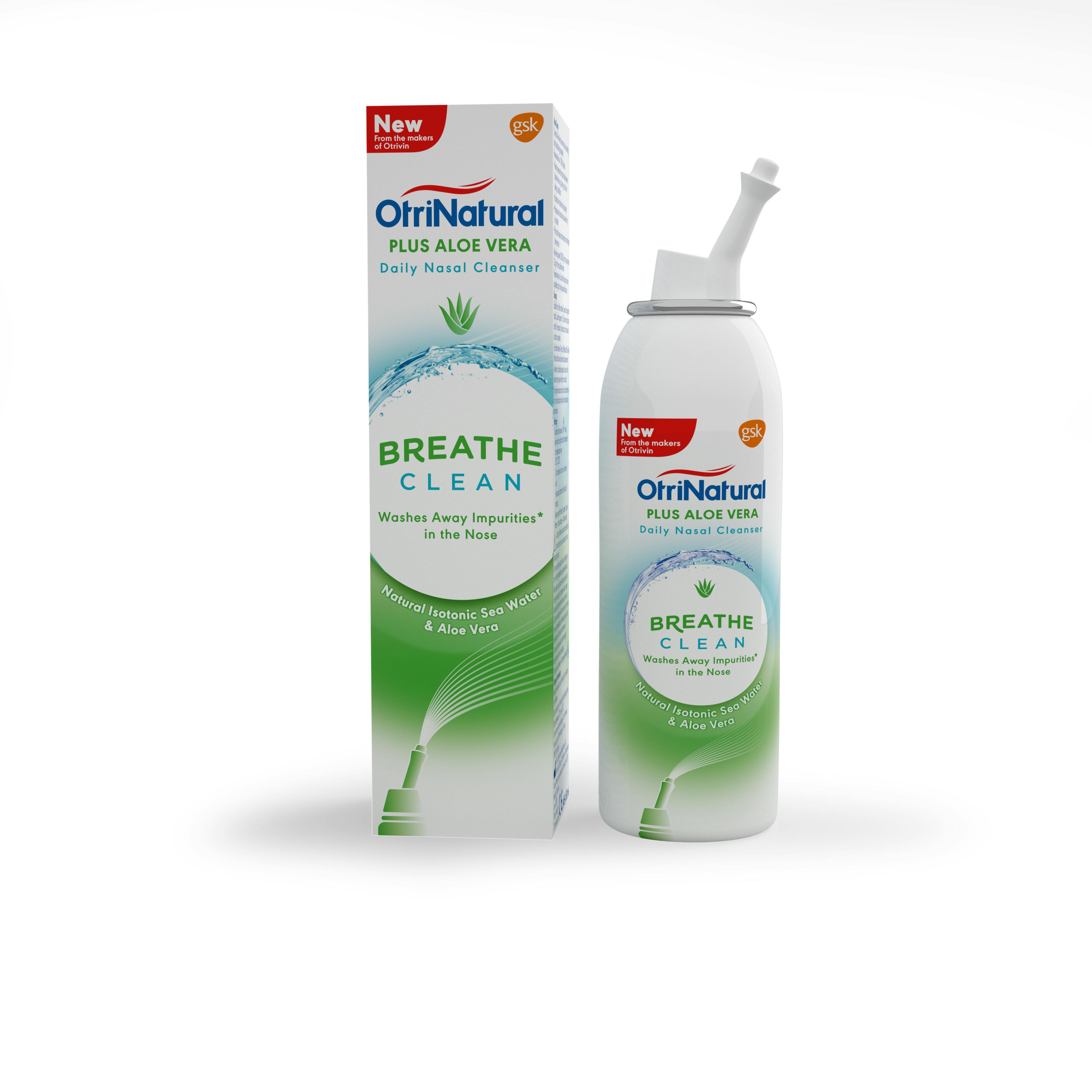 OtriNatural Plus Aloe Vera - Daily Nasal Cleanser