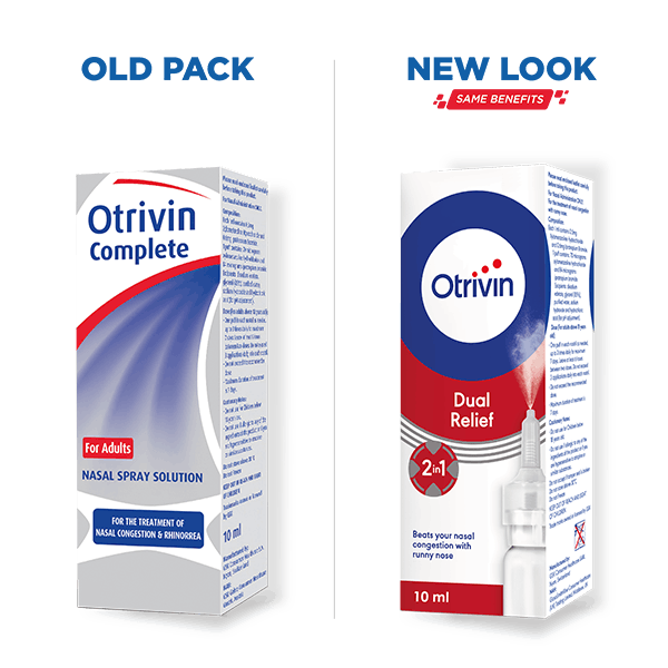 Otrivin Complete Nasal Spray   Otrivin Complete Pack And Spray 