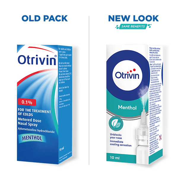 Otrivin Natural Plus Eucalyptus Nasal Spray