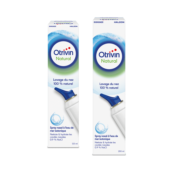 un flacon du produit Otrivin Natural