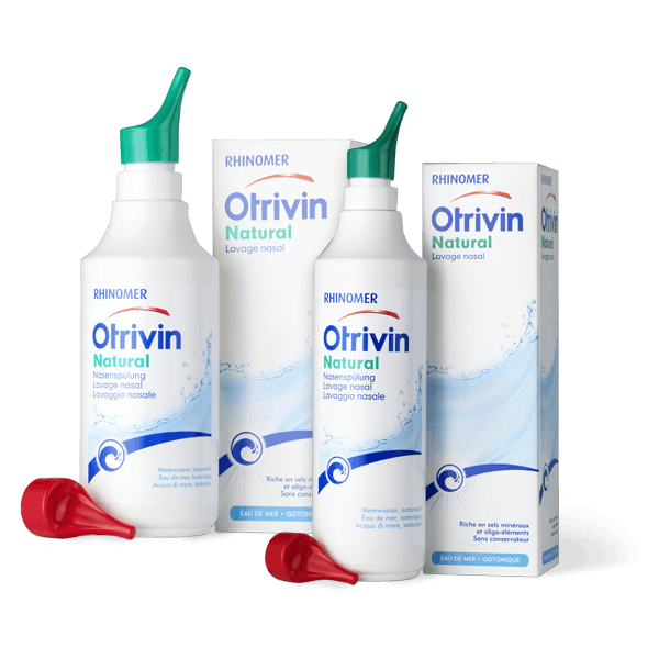 Lavage nasal Otrivin Natural - nettoie et libère le nez