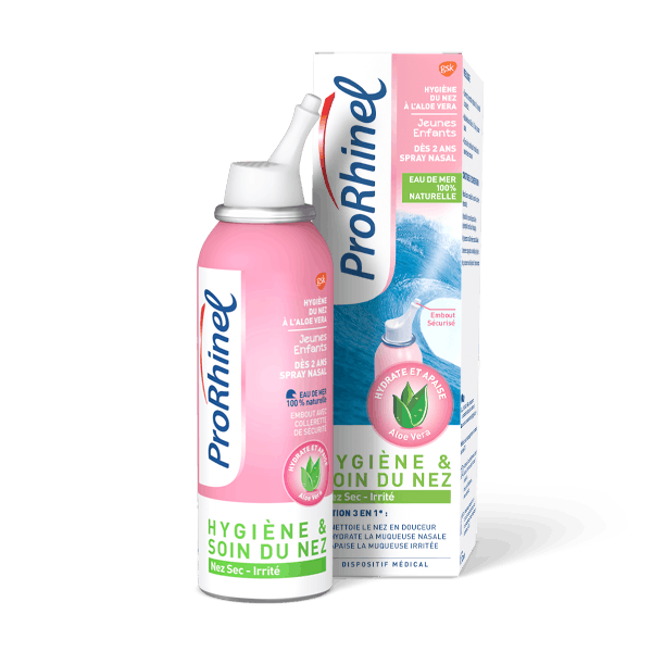 En savoir plus sur ProRhinel aloe vera pour jeunes enfants Spray nasal ProRhinel aloe vera pour jeunes enfants