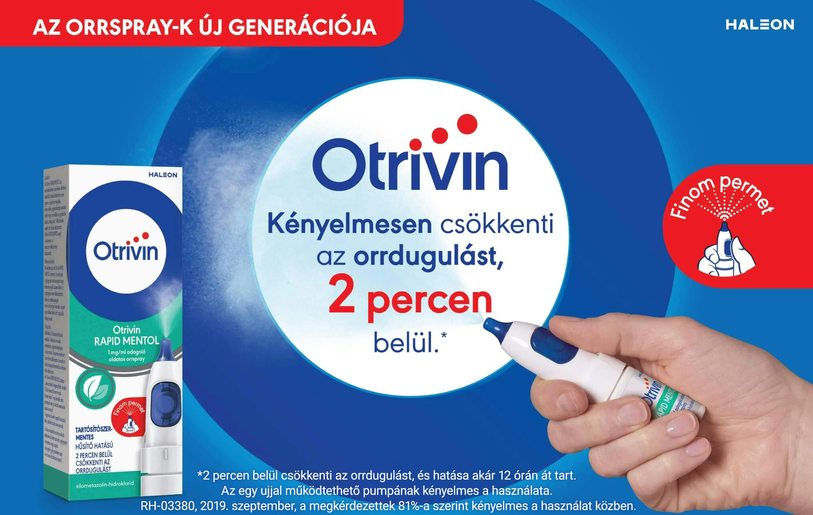 Otrivin Rapid Mentol banner