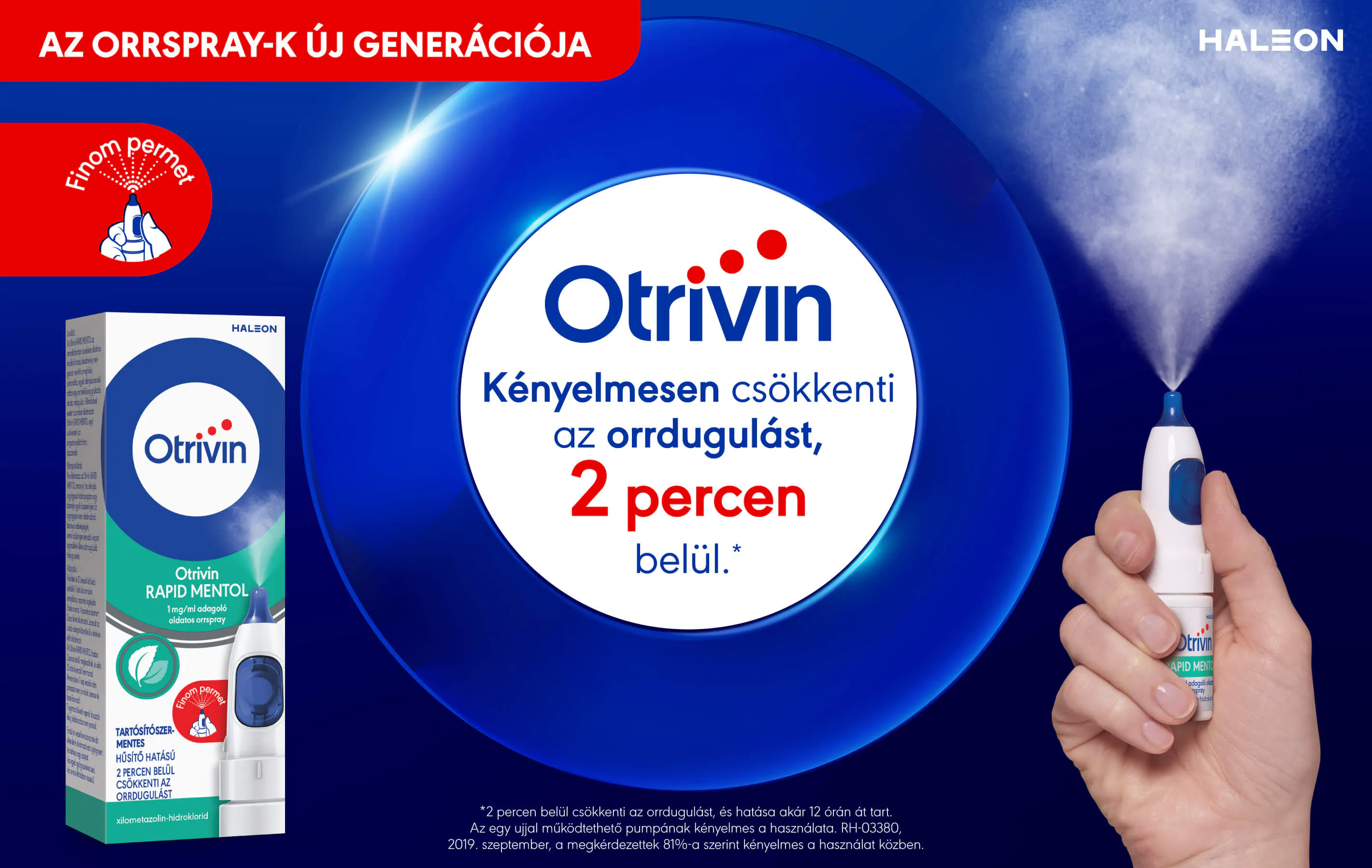 Otrivin Rapid Mentol banner