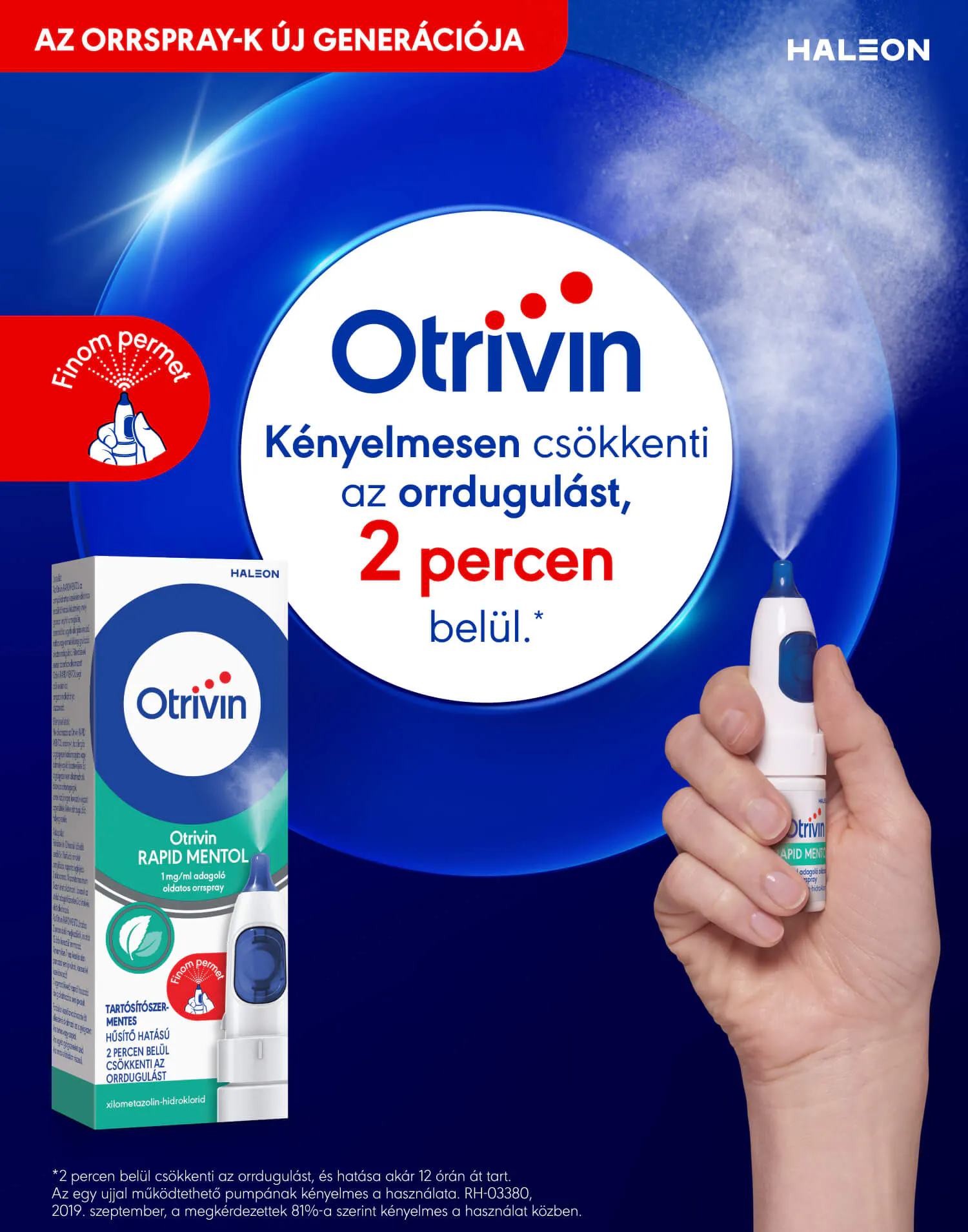 Otrivin Rapid Mentol banner