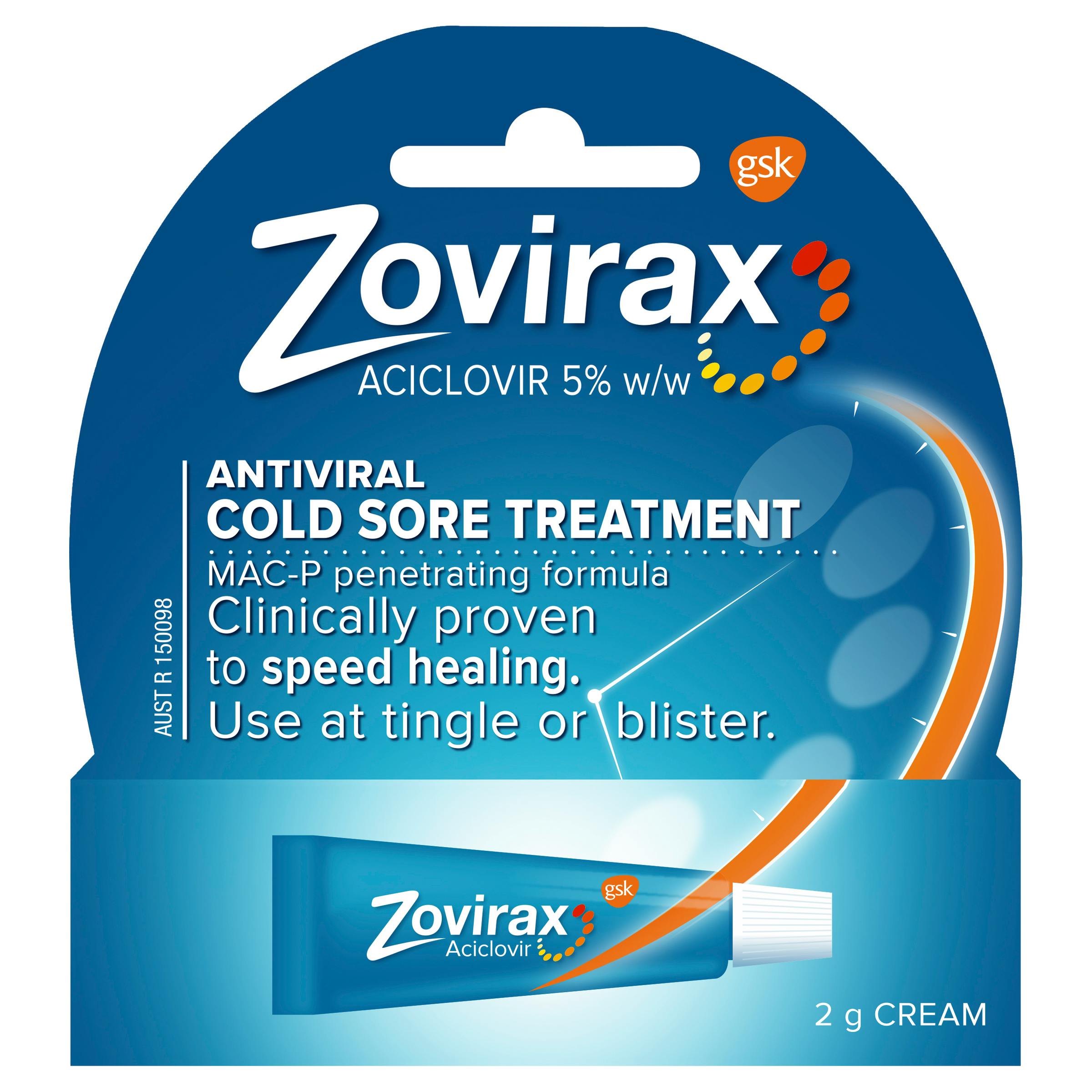 Zovirax Cold Sore Cream Range