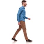 Man taking a stroll