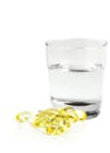 Medication and a glass of water
