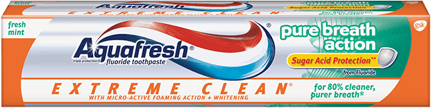 aquafresh fluoride toothpaste