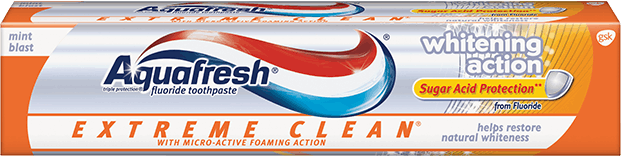 aquafresh extreme clean travel size