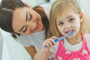 4 Tooth Brushing Tips for Young Children