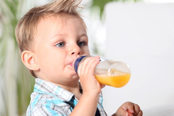 Why You Shouldn't Put Juice in Your Baby's Bottle
