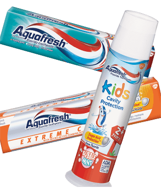 aquafresh fluoride toothpaste