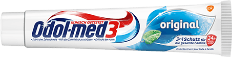Odol-med3 Original Zahnpasta. Odol-med3 Original Zahnpasta.