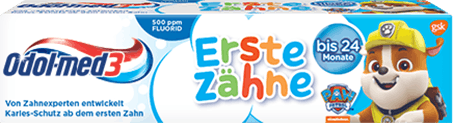 Odol-med3 Erste Zähne Zahnpasta. Odol-med3 Erste Zähne Zahnpasta.