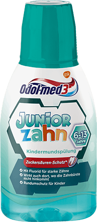 Odol-med3 Juniorzahn Mundspülung. Odol-med3 Juniorzahn Mundspülung.