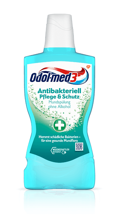 Odol-med3 Mundspülung Antibakteriell Pflege & Schutz Odol-med3 Mundspülung Antibakteriell Pflege & Schutz
