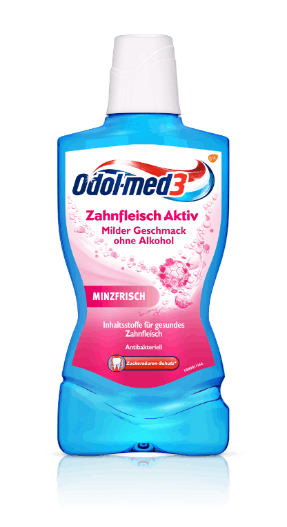 Odol-med3 Mundspülung Zahnfleisch Aktiv. Odol-med3 Mundspülung Zahnfleisch Aktiv.