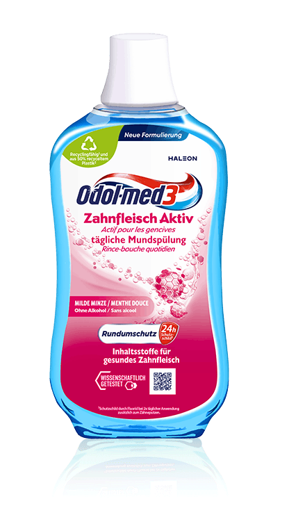 Odol-med3 Mundspülung Zahnfleisch Aktiv. Odol-med3 Mundspülung Zahnfleisch Aktiv.