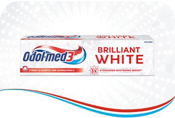  Odol-med3 Brilliant White Zahnpasta.