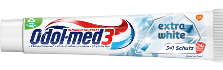 Odol-med3 Extra White Zahnpasta. Odol-med3 Extra White Zahnpasta.