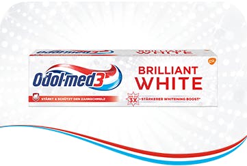  Odol-med3 Brilliant White Zahnpasta.