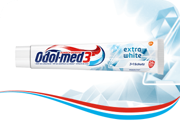  Odol-med3 Extra White Zahnpasta.