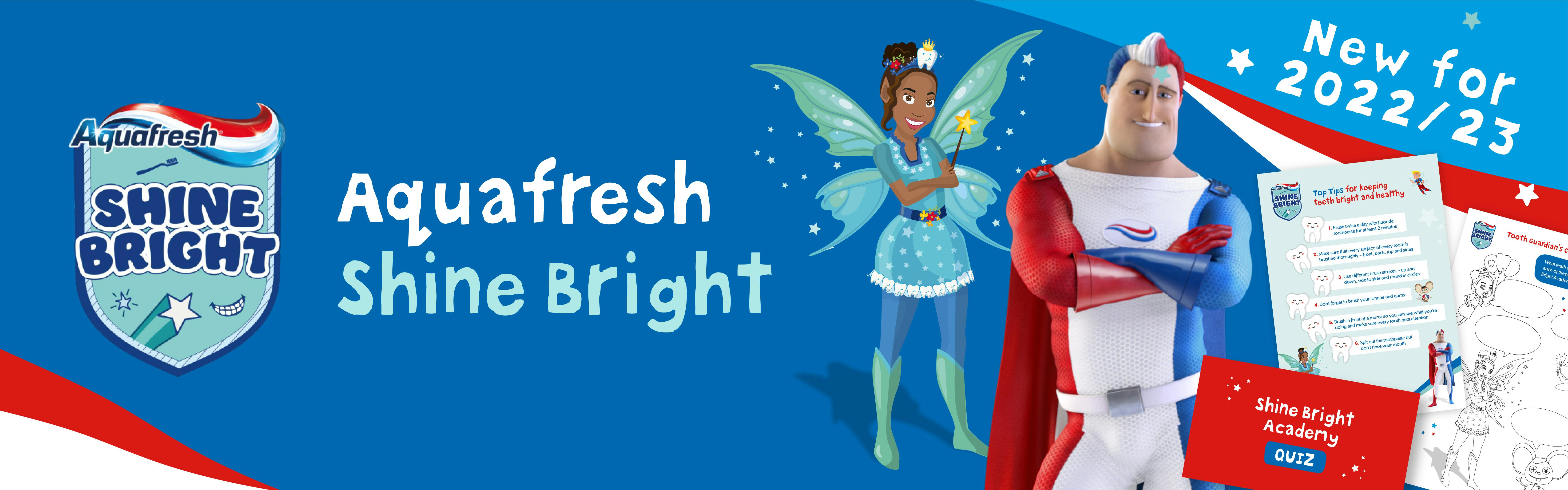 Captain Aquafresh with Lilly, Billy and Milky. Captain Aquafresh with Lilly, Billy and Milky.