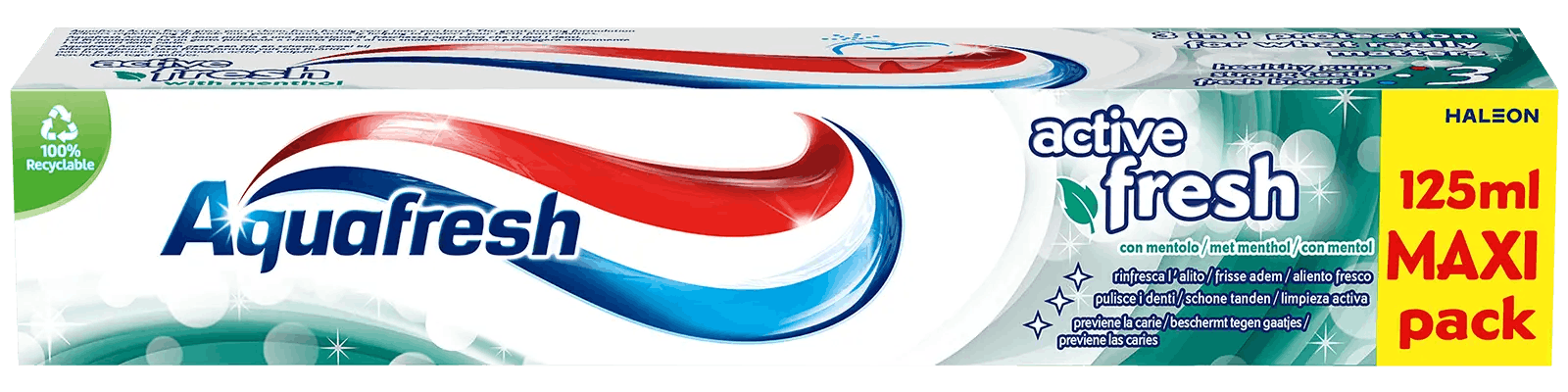 Pasta de dientes Aquafresh Active Fresh