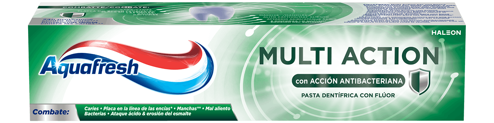 Pasta de dientes Aquafresh Multiaction