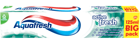 Dentifricio Aquafresh Active Fresh con mentolo