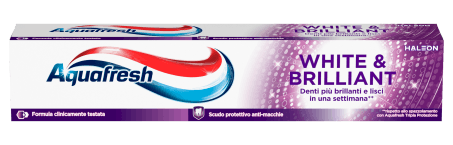 Aquafresh Dentifricio White & Brilliant