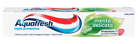 Aquafresh Tripla Protezione Menta Delicata