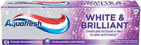 Aquafresh Dentifricio White & Brilliant Aquafresh Dentifricio White & Brilliant