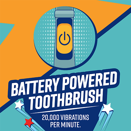 Battery powered toothbrush