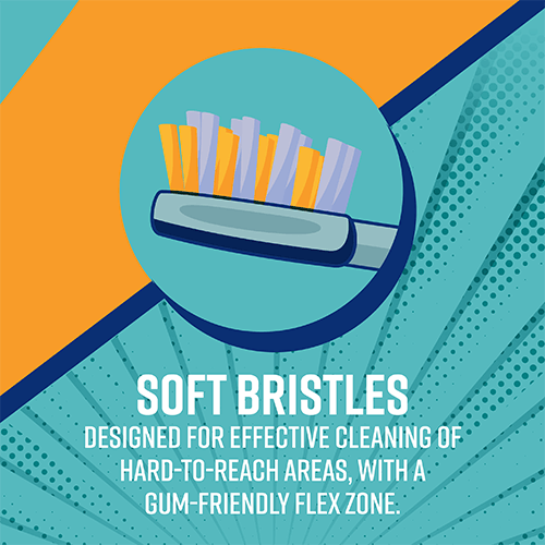 Soft bristles