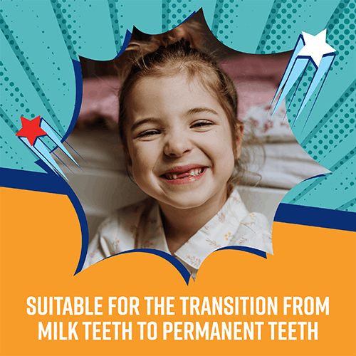 From milk teeth to permanent teeth