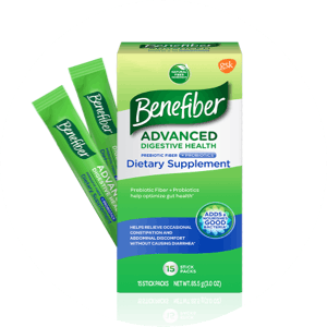 Benefiber Advanced Digestive Health Prebiotic Fiber + Probiotics Benefiber Advanced Digestive Health Prebiotic Fiber + Probiotics
