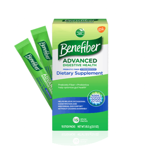 Benefiber Advanced Digestive Health Prebiotic Fiber + Probiotics