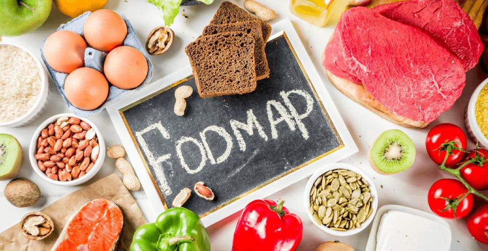 Group of low fodmap foods Group of low fodmap foods