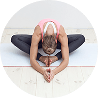 Woman Doing Yoga