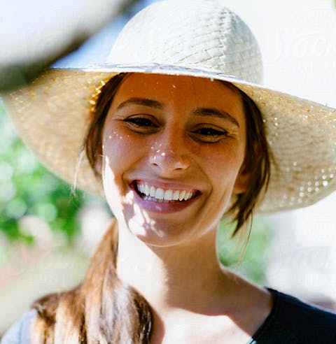 Woman in Hat