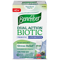 Benefiber Dual Biotic + Stress Relief* Pack Product Image