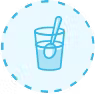 Se dissout dans les aliments, l’eau et les boissons non gazeuses.